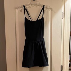 Hollister Sleek Black Mini Dress